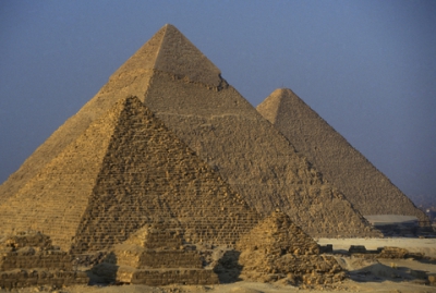 Giza Pyramids in Cairo, Egypt