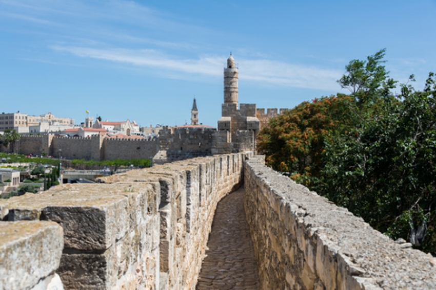 Ramparts Walk gives A Birds Eye View of the Old City of Jerusalem
